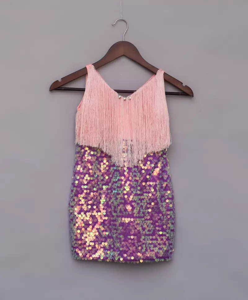 pink& Purple Dress
