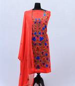 Pink Aari Silk Salwar