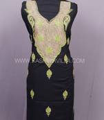 Black Aari Cotton Salwar