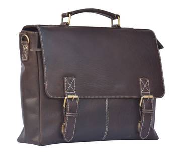 Annodyne Leather Messenger Bags For Men Office Laptop Bag (Dimension : L-15.74 Inch W-4.72 Inch H-11.41 Inch)     1