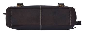 Annodyne Leather Messenger Bags For Men Office Laptop Bag (Dimension : L-15.74 Inch W-4.72 Inch H-11.41 Inch)     4