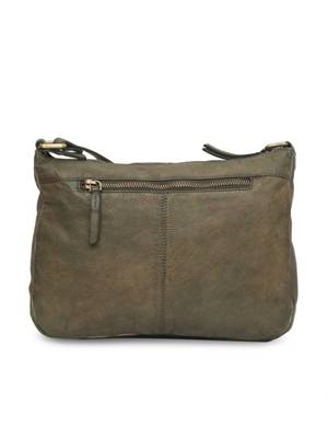 Annodyne Unisex Leather Handbag/Side Sling Leather Purse (Brown)     3