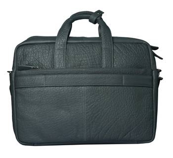 Annodyne Leather Messenger Bags For Men Office Laptop Bag -Grey 3