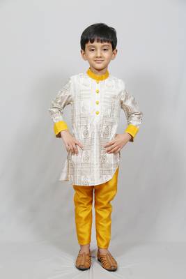 full sleeves kurta with churidar pant 1