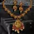 Laxmi Ji Base Multi Peacock Zinc Temple Necklace