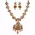 Laxmi Ji Base Multi Peacock Zinc Temple Necklace