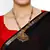 Peacock Base LAXMI JI ZINC Temple Necklace