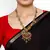 Half Circle Style Peacock ZINC Necklace