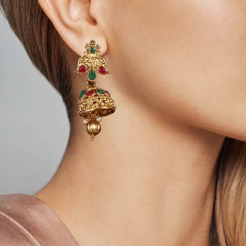 Half Circle Style Peacock ZINC Necklace