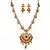 Center Sunflower Shape Peacock ZINC Necklace
