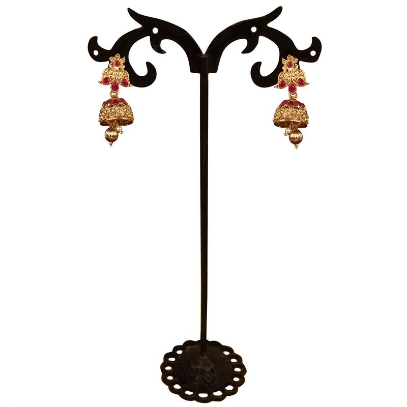 Center Sunflower Shape Peacock ZINC Necklace