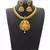 Kemp Designer Laxmi ji Elephant Ruby Green Round Necklace Set