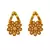 U Shape zinc Necklace Set Jewelry for Women with Pearl White Colour Round Shape