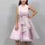 halter neck frock with frill one side