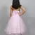 halter neck frock with frill one side