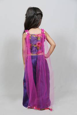 sphagetti top with printed overlap skirt 2