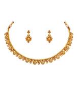 Gold diamond necklace-sets