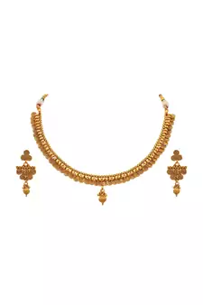 Gold necklace-sets