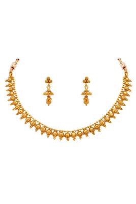 Gold necklace-sets 1