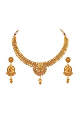 Gold necklace-sets 1