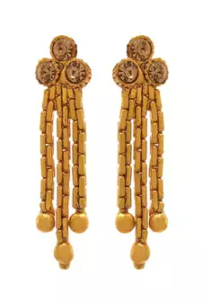 Gold diamond necklace-sets