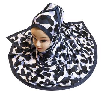 Justkartit Women'S Jersey Stretchable Casual Wear Printed Hijab Scarf Dupatta 3