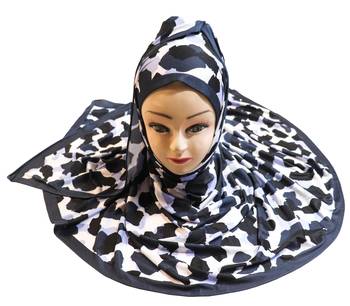 Justkartit Women'S Jersey Stretchable Casual Wear Printed Hijab Scarf Dupatta 4