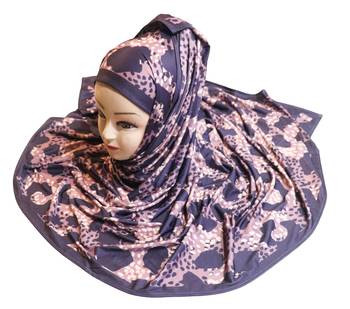 Justkartit Women'S Daily Wear Digital Printed Jersey Stretchable Hijab Scarf Dupatta 3