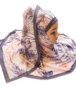 Justkartit Women'S Occasion Wear Jersey Stretchable Material Printed Hijab Scarf Dupatta