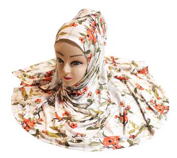 Justkartit Casual Wear Jersey Stretchable Material Printed Hijab Scarf Dupatta For Women 5