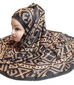 Justkartit Outdoor Wear Jersey Stretchable Printed Dupatta Scarf Hijab For Women