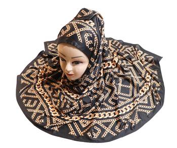Justkartit Outdoor Wear Jersey Stretchable Printed Dupatta Scarf Hijab For Women 4