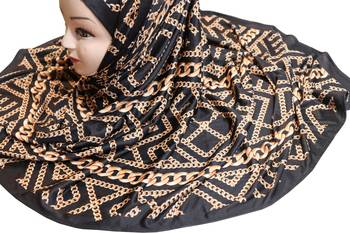 Justkartit Outdoor Wear Jersey Stretchable Printed Dupatta Scarf Hijab For Women 5