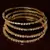 American Diamond (AAA Quality CZ) Embellished Gold Plated Two Pairs of Designer Bangles