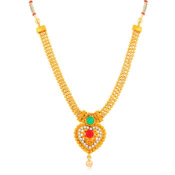 Yellow diamond collar-necklace 2