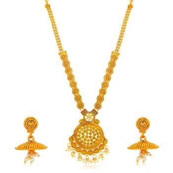 Yellow diamond collar-necklace 1