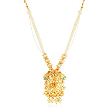 Yellow diamond collar-necklace 2