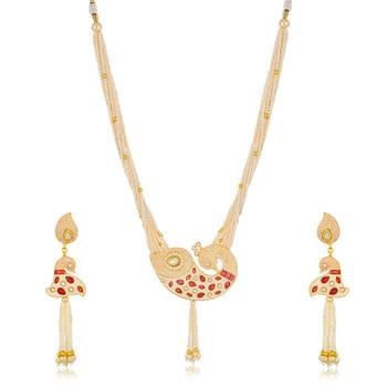 Red diamond collar-necklace 1