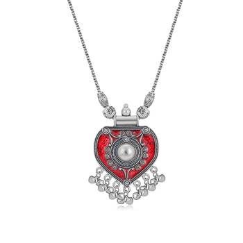 Silver diamond collar-necklace 1
