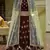 Maroon Embroidered Art Silk Semi Stitched wedding lehenga