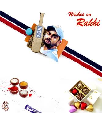 Amazing Virat Kohli Colourful Kids Rakhi 1