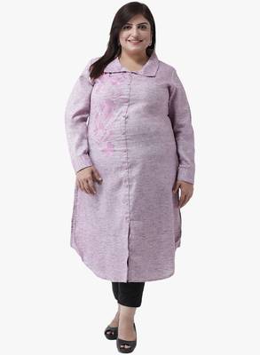 Pink Embroidered Kurtas 1