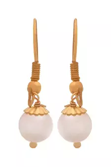 Gold pearl mangalsutra
