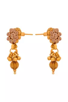 Gold diamond mangalsutra