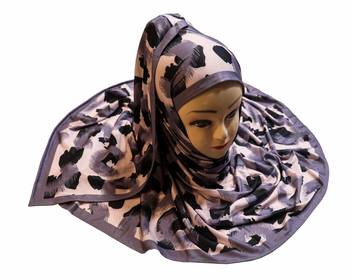 Justkartit Women'S Jersey Stretchable Material Festive Wear Printed Hijab Scarf Dupatta 3