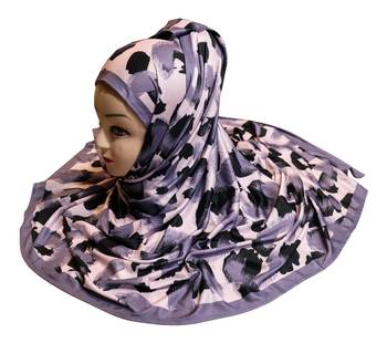 Justkartit Women'S Jersey Stretchable Material Festive Wear Printed Hijab Scarf Dupatta 4