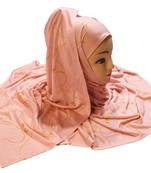 Justkartit Women'S Jersey Stretchable Material Casual Wear Printed Hijab Scarf Dupatta