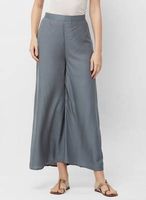 Women's Soild Color Flarred Palazzo 1
