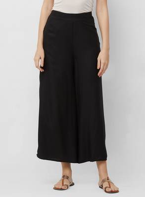 Women's Soild Color Flarred Palazzo 1