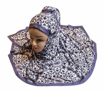 Justkartit Women'S Party Wear Jersey Stretchable Material Printed Hijab Scarf Dupatta 1